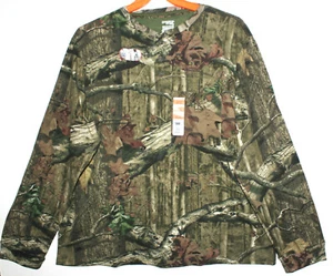 MOSSY OAK BREAK-UP INFINITY LONGSLEEVES HENLEY 2XL(50-52) MEN LONG SLEEVES - Picture 1 of 2