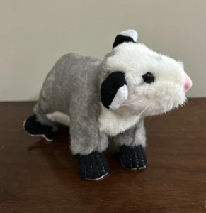 Smithsonian's Backyard Opossum Plush Realistic Soundprints Stuffed Animal 6" - Picture 1 of 7