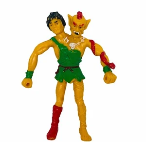 Arco Other World action figure rubber bendable toy Two Headed Skitzo head snake - Picture 1 of 5