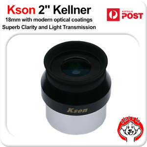 KSON 2" (2 Inch) 18mm Fully Multi-Coated Kellner Eyepiece 46 degree FOV