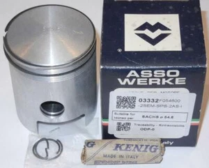 1970-on SACHS Penton 125/6B 2 anillos 54,6 mm montaje de pistón fundido ASSO Italia 03332 - Imagen 1 de 1