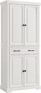 71'' Tall Kitchen Pantry Cabinet Storage Cabinet w/ Adjustable Shelves&1 Drawers - Picture 1 of 10