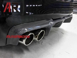 3D Style Carbon Fiber Rear Bumper Diffuser 2012-2015 BMW F10 5 Series M5 Only - Foto 1 di 2