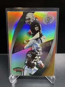 TIM BROWN NAPOLEON KAUFMAN 1998 Playoff Contender Touchdown Tandem Raider #15 🔥 - Picture 1 of 7