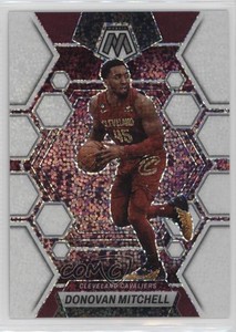 2022-23 Panini Mosaic White Sparkle Prizm Donovan Mitchell #5