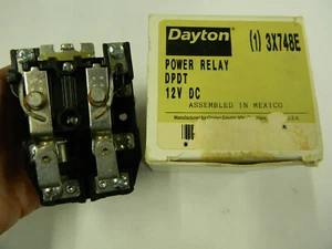 New Dayton 3X748E Power Relay J5 - Picture 1 of 2