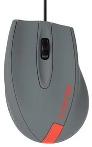 CANYON - M-11 USB Optical Mouse, Graphite / Red - Picture 1 of 1
