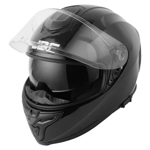 JDC Motorcycle Helmet Full Face - Retractable Double Visor - ECE 22.06 - SABRE - Picture 1 of 37