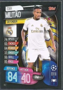 TOPPS CHAMPIONS LEAGUE MATCH ATTAX 2019-20- #162-REAL MADRID-EDER MILITAO - Picture 1 of 1