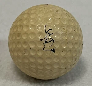 Vintage Bob Hope Golfball mit Profilgrafik & Signatur - Spalding Top Flite - Bild 1 von 4