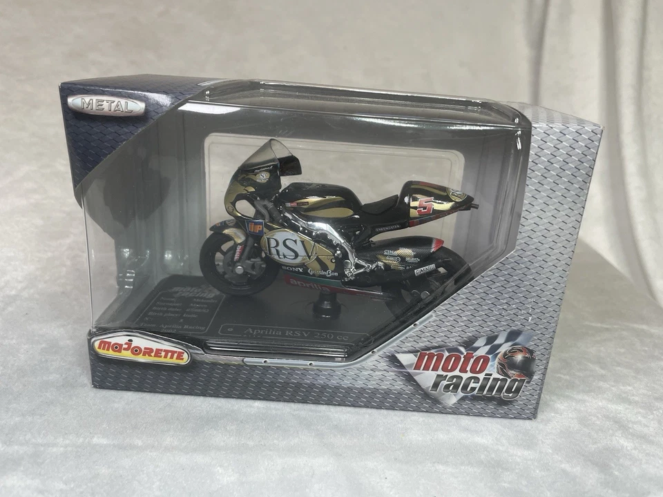Majorette 1 18 Diecast Moto GP Shinya Yamaha 250 YZR 2000 Model Motorcycle