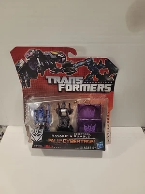 Transformers Generations Fall of Cybertron Ravage and Decepticon Rumble Set Nuevo Foto 1 de 4