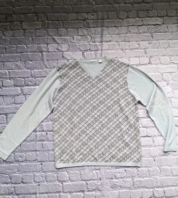 Halogen Men's Med Light blue 100% Merino wool Dry Clean Only - Image 1 of 4