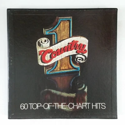 #1 COUNTRY: 60 TOP OF THE CHART HITS Box Set 6P6682 6xLP Vinyl VG+nr++ 1977 - Image 1 of 4