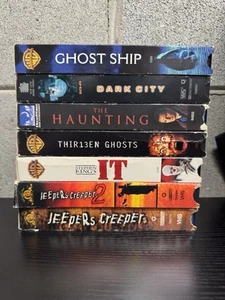 Lot of 7x Horror VHS Cassette Tapes Tested & Working - Picture 1 of 4