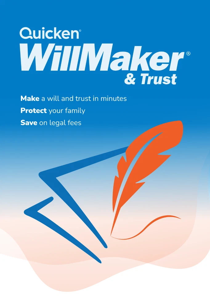Quicken Willmaker & Trust 2025 Software Download Win Mac Plus 4 Nolo ebooks - Image 1 of 1