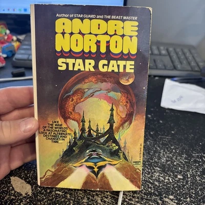 Star Gate by Andre Norton - PB 1980 First Fawcett Crest Printing Foto 1 de 4