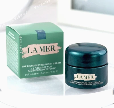 Crema de Noche Rejuvenecedora LA MER 7 ml/0,24 oz Nueva en Caja 100 % Auténtica Foto 1 de 4