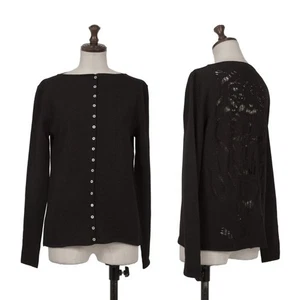 KRIZIA MAGLIA Lace Knit Cardigan Size 44(K-161831) - Picture 1 of 12