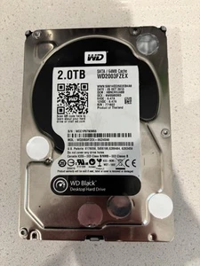 Western Digital Black Sata HD 2TB Good Health - Picture 1 of 4