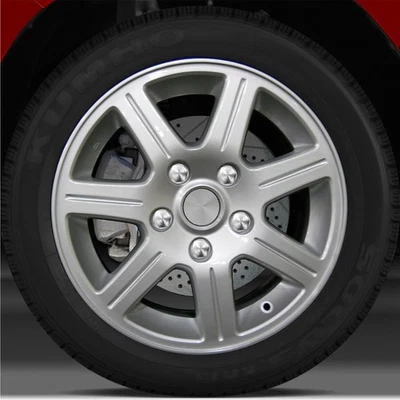 16x6.5 Factory Wheel (Bright Fine Silver) for 2008-2010 Chrysler Town & Country - Image 1 of 4