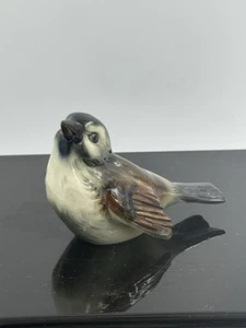 Vintage Goebel Keramik brauner Spatz Vogel Figur West Germany - Bild 1 von 7