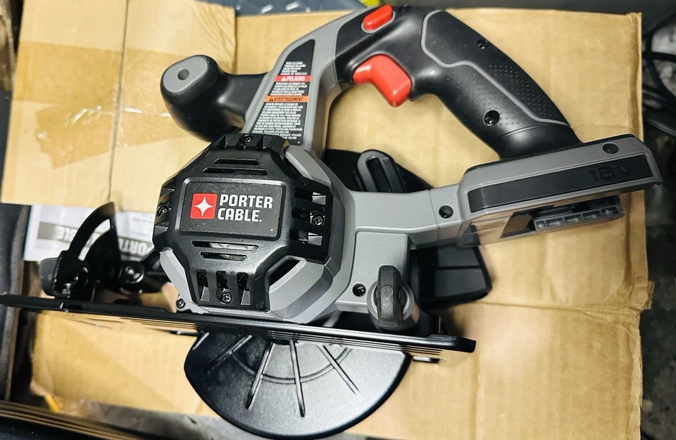 Brand New Porter Cable PC186CS 18V 6-1/2” Circular Saw With Blade - Bare Tool - Image 1 of 4