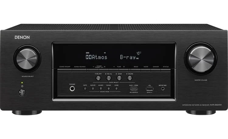 Denon AVR-S920W 7.2 Channel Full 4K Ultra HD AV Receiver with Bluetooth WIFI - Image 1 of 1
