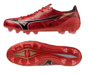Mizuno Alpha II JAPAN P1GA256060 Ruby Red White Cleats Men's Size 2025 - Picture 1 of 7