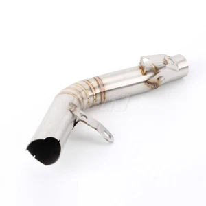 For Suzuki GSXR600 GSXR750 2011-2019 L1-L9 Motorcycle Exhaust Mid Link Pipe - Picture 1 of 7