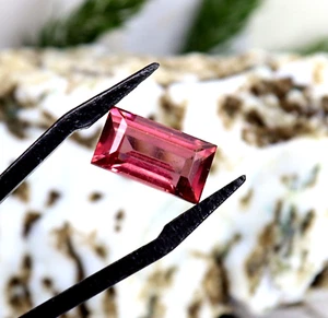 Hessonite Garnet  Baguette Shape 9.40 Ct Loose Certified Gemstone Best Offer - Picture 1 of 11