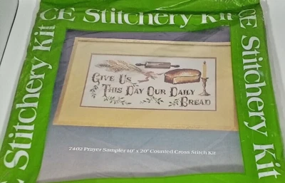 "Prayer Sampler" Counted Cross Stitch Kit from Creative Expressions - Image 1 of 3