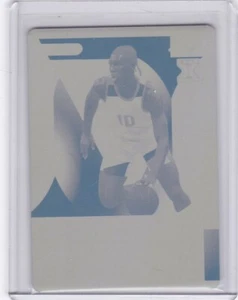 2022-23 Foglia Vivid JUSTIN LEWIS RC #1/1 PIASTRA DI STAMPA PIASTRA GIALLA - Foto 1 di 2