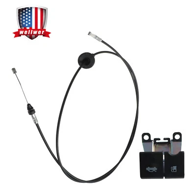 Manija de liberación de puerta/capó de combustible/cable compatible con Nissan Sentra 2013-2018 Foto 1 de 4