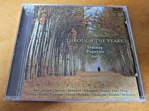 DMITRY PAPERNO Through the Years CD Classical Piano Rameau Muffat Albeniz Liszt - Picture 1 of 2