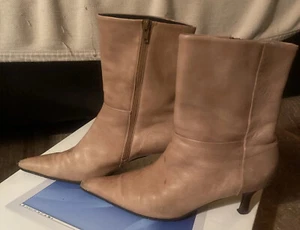 Peter Kaiser Prialpas Gonna Women's Brown Ankle Boots Size 9.5M Made in Portugal - Picture 1 of 11