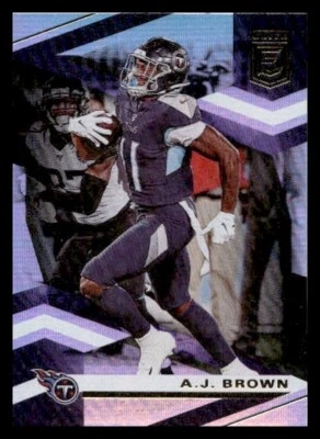 2020 Donruss Elite #41 A.J. Brown Tennessee Titans Football card - Image 1 of 2