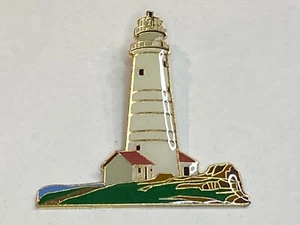 Boston Harbor Light Station Lighthouse Pin Little Brewster Island Massachusetts - Picture 1 of 2