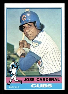 Jose Cardenal 1976 Topps #430 casi nuevo o mejor - Imagen 1 de 2