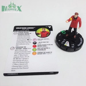 Heroclix X-Men: The Animated Series set Graydon Creed #017 Uncommon fig w/card! - Picture 1 of 1