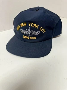 NEU USS NEW YORK CITY SSN-696 KAPPE EINHEITSGRÖSSE PASST DEN MEISTEN HERGESTELLT IN DEN USA - Bild 1 von 2