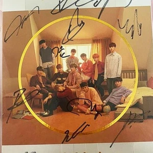 Wanna One 2nd Mini Album [0+1=1 (I PROMISE YOU)] Autographed Signed Promo KPOP - Picture 1 of 3