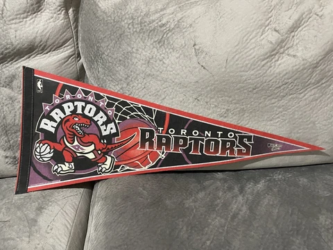 WINCRAFT NBA Toronto Raptors 12" x 30" SOUVENIR Pennant BANNER ONTARIO CANADA! Cover