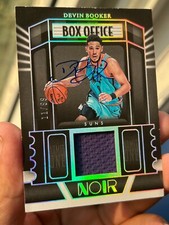 2022-23 PANINI NOIR Devin Booker Jersey Material Cut Card Autographed 11/99