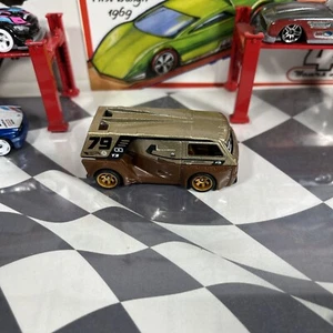 Hot Wheels VW T3 Custom Real Riders wheels Custom Burnt Orange Rims - Picture 1 of 5