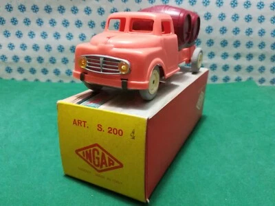 Vintage  -  CAMIONCINO  con Botti  -  Ingap Art. S200 4 - Italy 1960  MIB      - Immagine 1 di 4