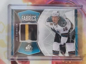 2009-10 SP Game Used Authentic Fabrics Patch - Joe Thornton - AF-JT - 05/35 NM/M - Picture 1 of 2
