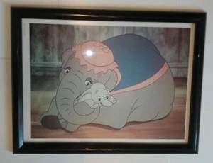 Disney's Dumbo Poster FRAMED w/ Mrs Jumbo Walt Disney Movie - Picture 1 of 3