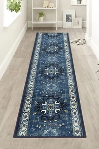 Custom Size Runner Rug Cut Pile Antique Oriental Handmade Look Hotel Quality Rug - Picture 1 of 3
