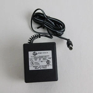 CUI Stack model 41-12-500D Class 2 Transformer IP 120VAC 60Hz 10W OP 12VDC 500mA - Picture 1 of 6